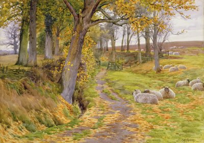 An Autumn Afternoon by Charles James Adams